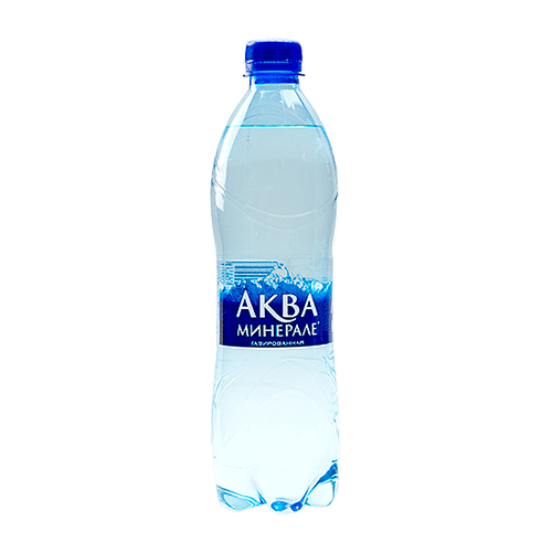 Вода АКВА МИНЕРАЛЕ 0,6 л газированная