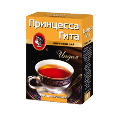 Чай ГИТА ЛИСТ черный 100 гр