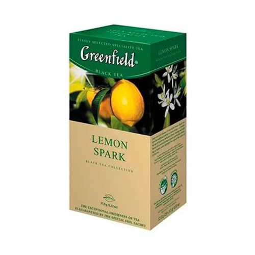 Чай ГРИНФИЛД Lemon Spark 25 пакетиков