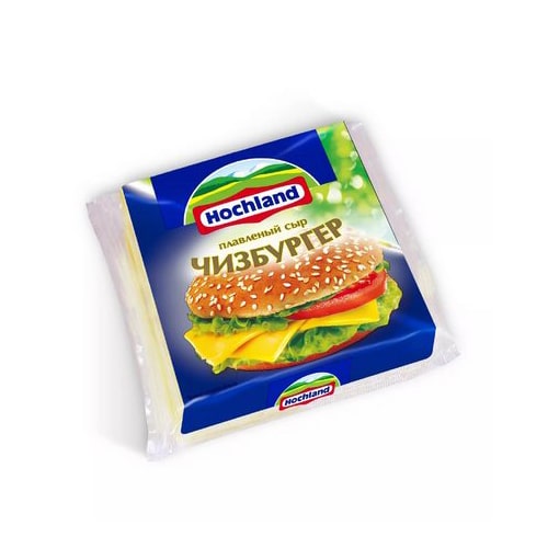Сыр ХОХЛАНД нарезка Чизбургер 150 гр